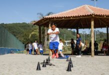 Santana de Parnaíba transforma parques em salas de aula a céu aberto