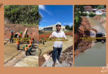 Prefeito de Guarulhos acompanha obras de canalização do Córrego Cocho Velho