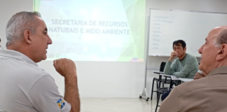 Prefeito Beto Piteri visita Secretaria de Meio Ambiente e discute ações para a cidade
