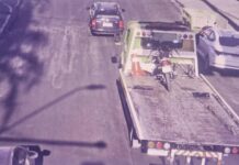 Forças de segurança retiram motocicleta com placa adulterada de circulação em Barueri