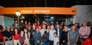 Espaço Motoboy é inaugurado em Aldeia da Serra para oferecer mais conforto e segurança aos profissionais
